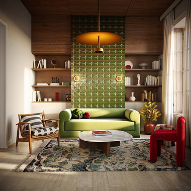 Green Tile Room