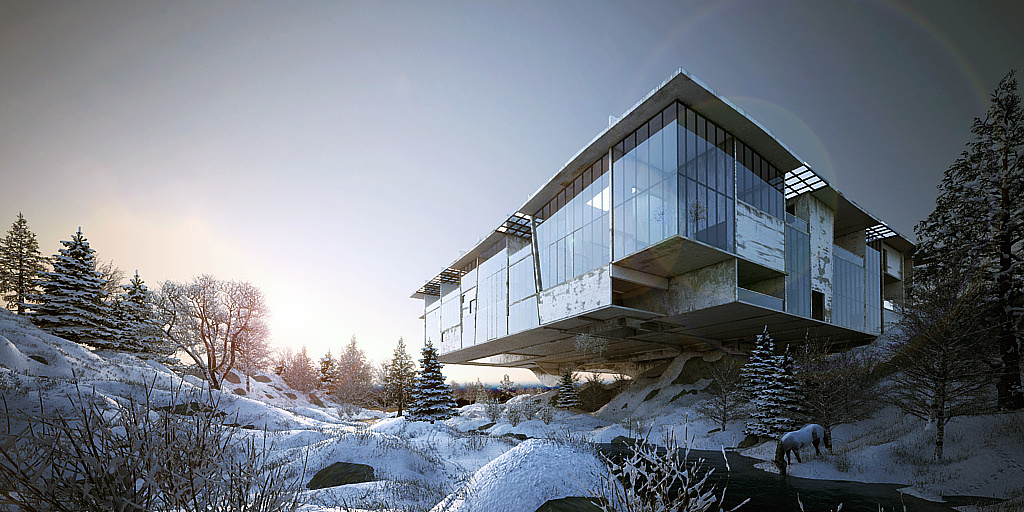 Inspiration Snow Vol Jeff Mottle Cgarchitect Architectural