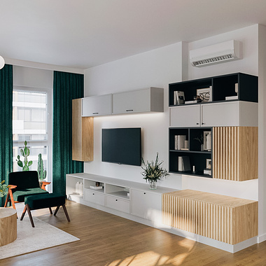 A classic apartment in two versions