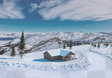 CGI Ski House