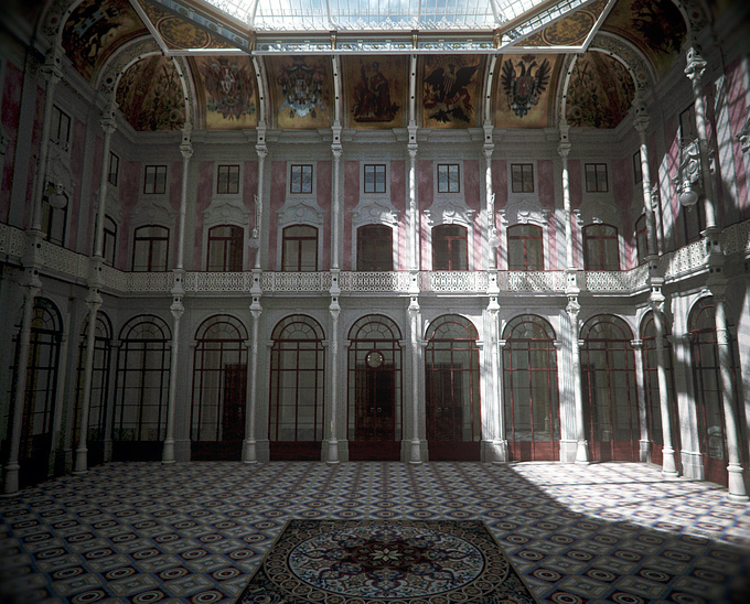 Hello everyone!
This is a project that have done for learnig porpuses.
Its the internal courtyard of Bolsa Palace in Porto.
Comments are welcome to help me improve!