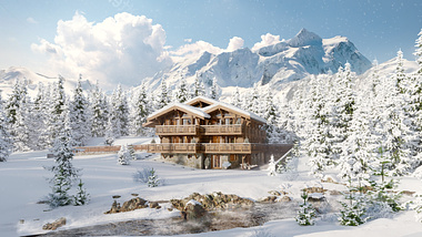 Full CG Architectural Animation | Chalet La Bergerie | Viewzz-studio