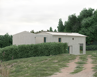 Maison à Vuissens / Valentin Deschenaux.