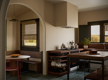 Cozy Kitchen Interior