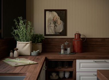 Cozy Kitchen Interior