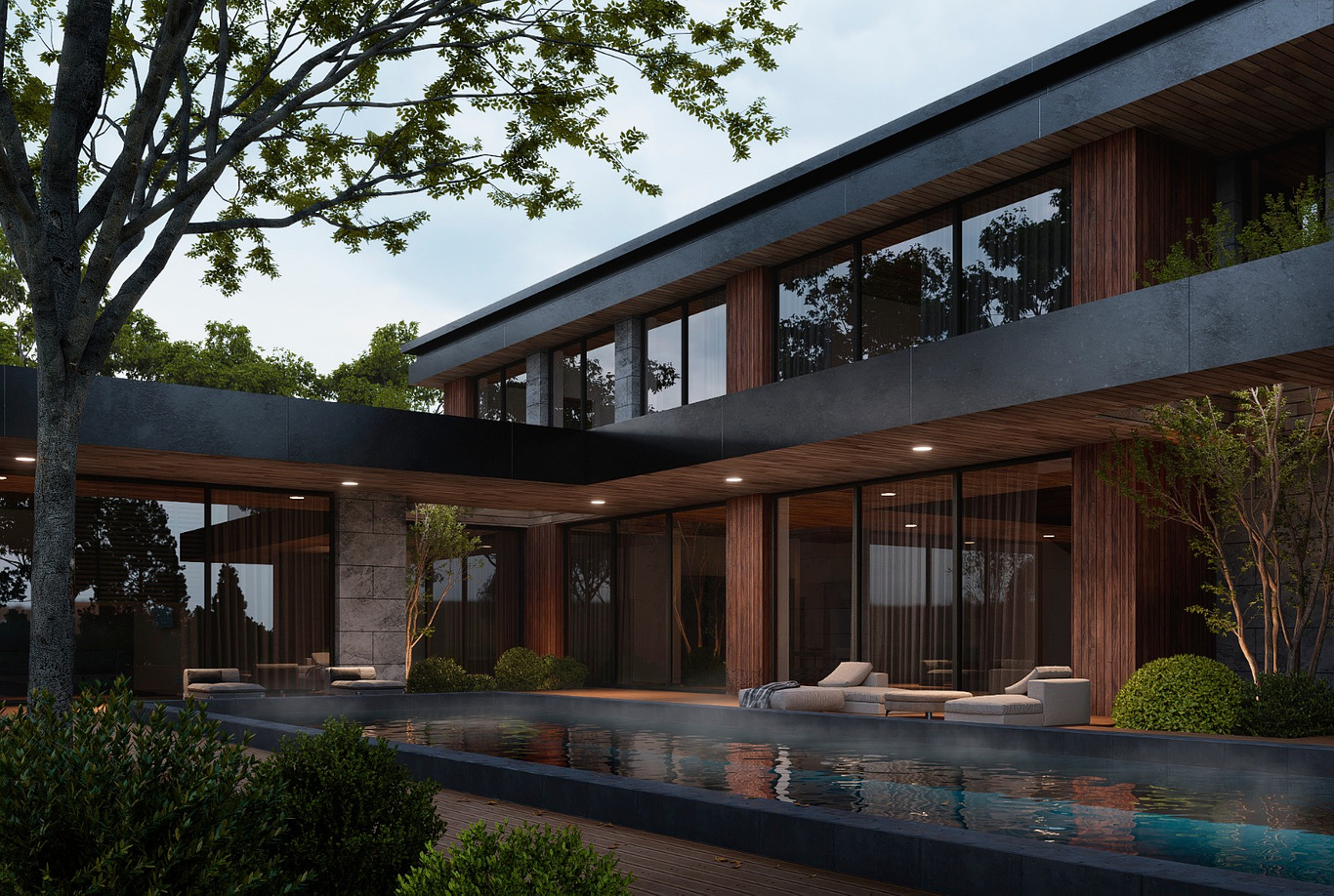 Modern house | Eugene - CGarchitect - Architectural Visualization ...