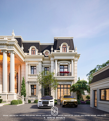  An Chateau Mansion Neoclassical 