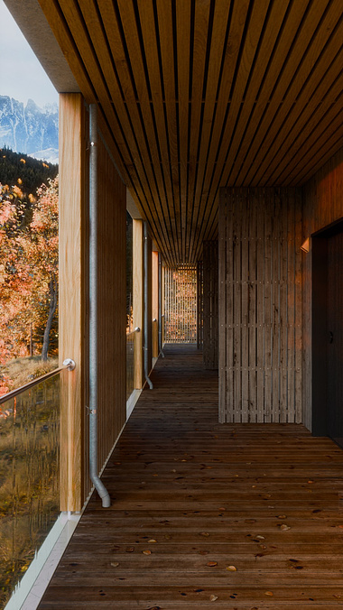 Cabin Getaway in Autumn