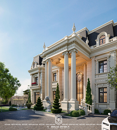  An Chateau Mansion Neoclassical 