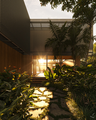 Brazilian House (Golden Hour)