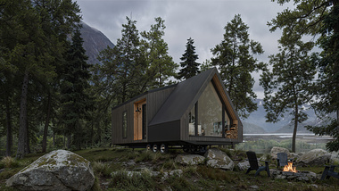 Mobile Forest Cabin