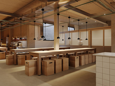 Restaurant Interior Visualization