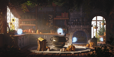 Witch's Cottage 3D