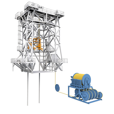 Oil and Gas Equipment renders