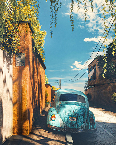 The Beetle in the street - Archviz Competition