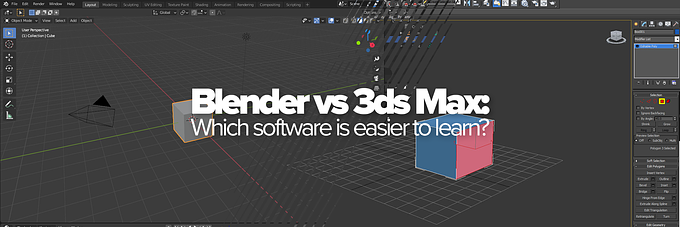 Blender vs. 3ds Max: Navigating the Learning Curve