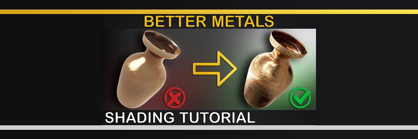 Better METAL SHADERS - For Studio Lighting