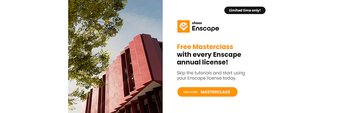 Kickstart your real-time rendering journey in 2025 with the Enscape Masterclass!