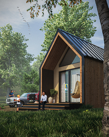 Rendering of a Cabin