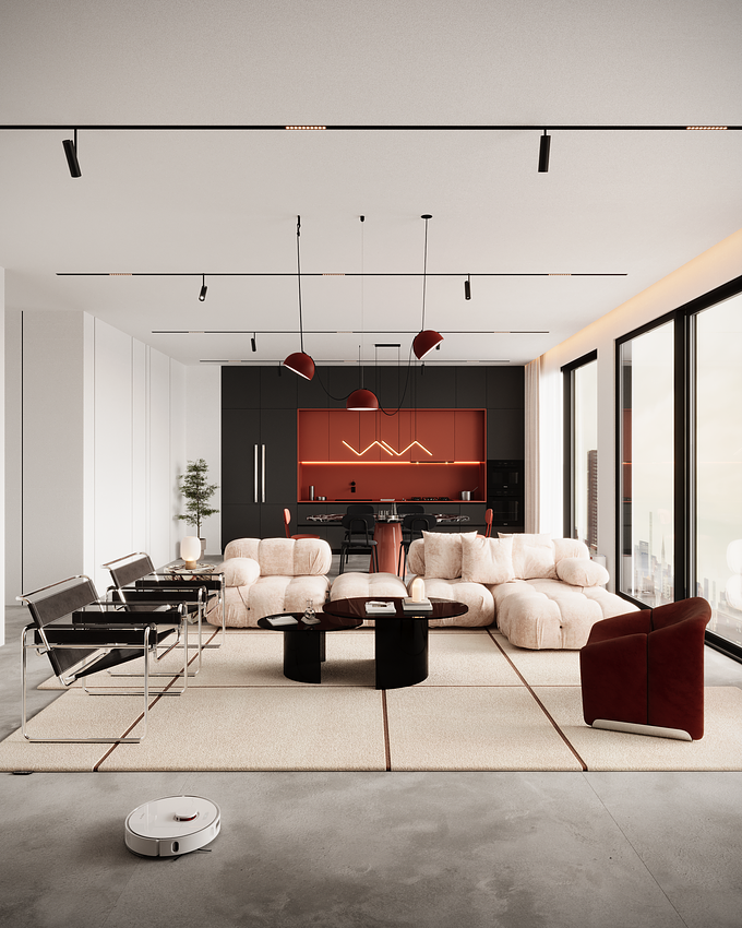 Palette- A concept Living space from the apartment series.

Design| Thee r Tha visuals
Rendering| Thee r Tha visuals
Tools| 3dsMax, Corona renderer, Photoshop