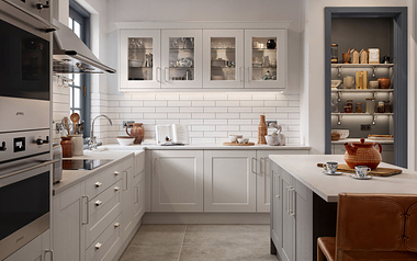 Kensington Grey Kitchen Interior