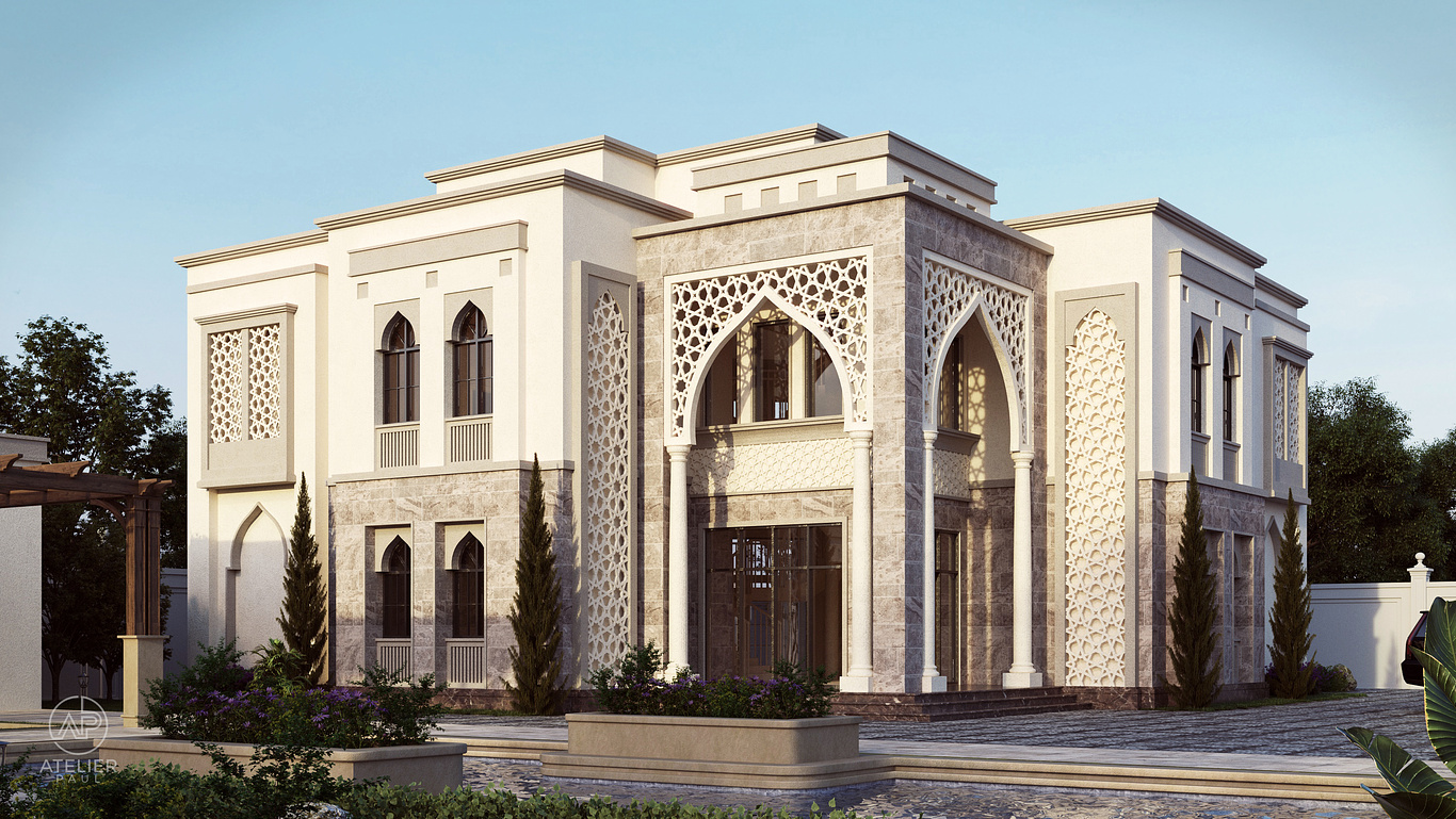 Islamic Villa | Cristian Paul Carreon - CGarchitect - Architectural ...