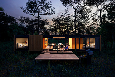 Kama House in Forest