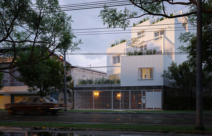 These are images of the Commodore Apartment Building in Argentina, designed by Planta. We worked on it during some free time in the last couple of days. Hope u like it.