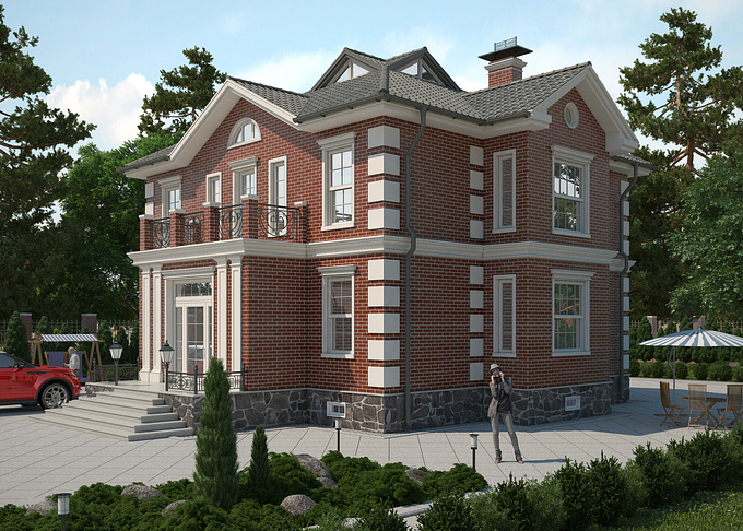 Dmitry Gladchenko 3D EXIST - http://
Architecture 3D illustration of Private Residence