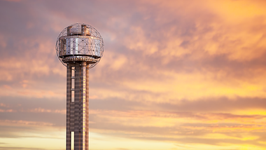 Reunion Tower Sunset