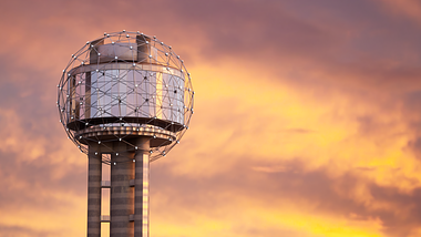 Reunion Tower Sunset