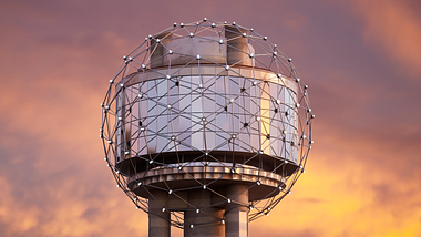 Reunion Tower Sunset