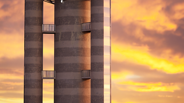 Reunion Tower Sunset