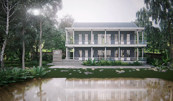 DLPD 3D Rendering - http://dlpd3drendering.com/
The Forest House