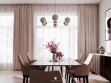 CGI Dining Room by Manuel Tarelo