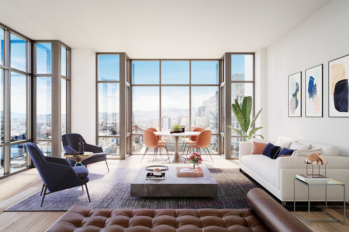 Through a collection of 39 modern residences located in San Francisco's historic and vibrant South of Market neighborhood, OneEleven unfolds a curated living experience.