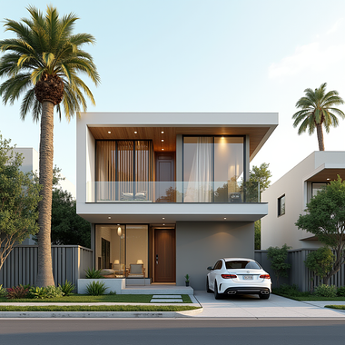 Exterior Villa Render