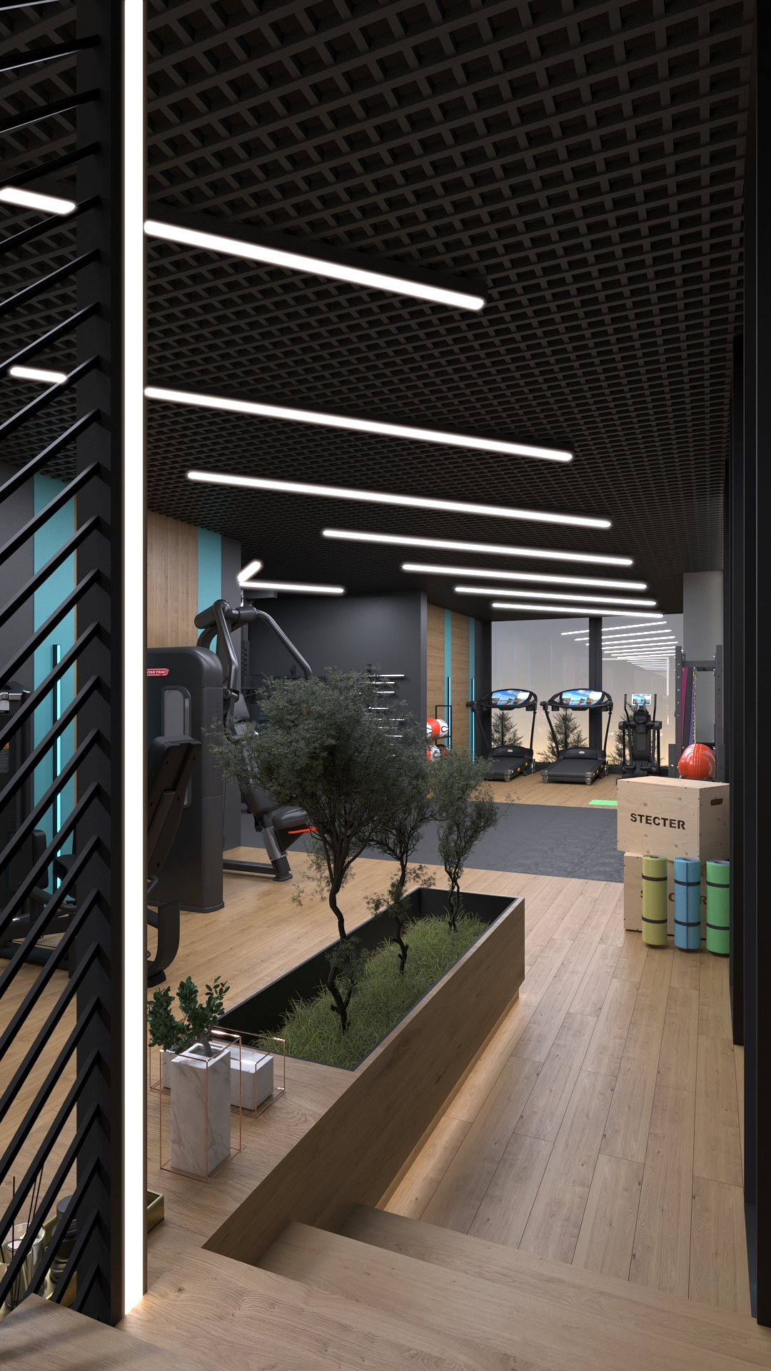 Hotel Gym, Interior Design | Uros Sestic - CGarchitect - Architectural ...