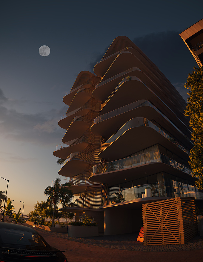 3D Renders of Norfolk Burleigh Heads Residential Building
Visualization: VZ Visual Studio

We created these hyper-realistic renders, drawing inspiration from the existing Norfolk building, designed by Koichi Takada Architects.

You can view this project in high resolution on: https://www.behance.net/vzvisual 
You can also find this project on: https://www.instagram.com/vz.visual/ 

Article about the existing building:
https://www.archdaily.com/972691/norfolk-burleigh-heads-residential-building-koichi-takada-architects?ad_medium=gallery 