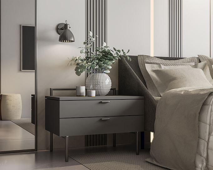 CGI - Renato Suite

Damaris Arcaro interior design

Used programs | 3ds max | Corona Render | Photoshop.