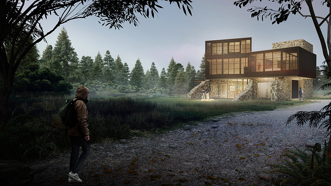 Teamakers Guest House (Competition Entry)