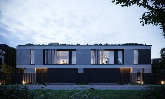 Jaśminowa Housing Estate
Architecture: Z3Z ARCHITEKCI
Visualizations: MCV STUDIO