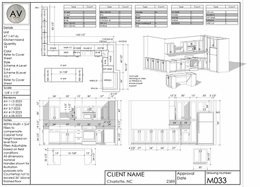 Commercial Cabinet Design and Scheduling