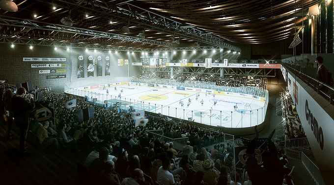 Icehokey stadium