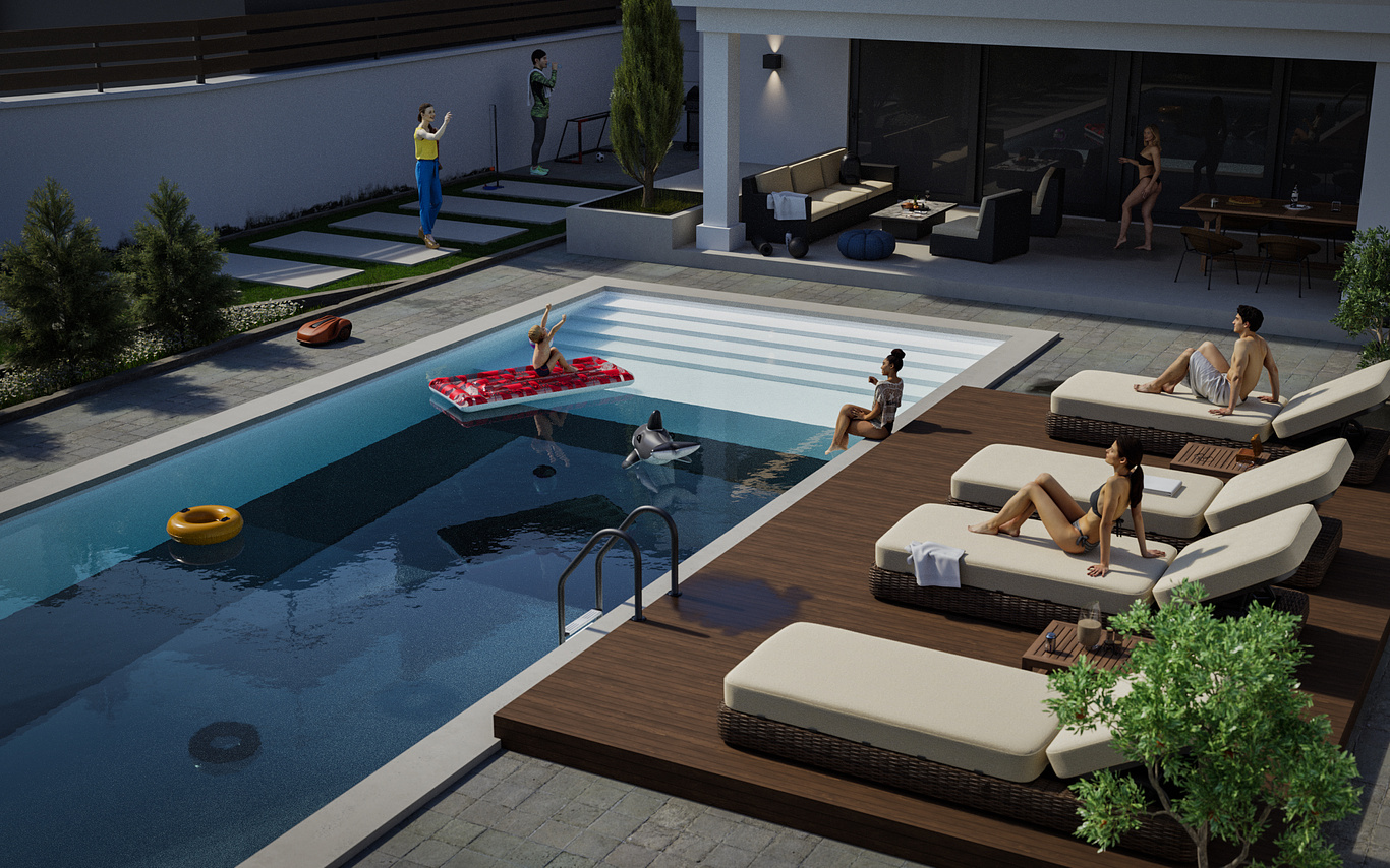 Home Pool | Uros Sestic - CGarchitect - Architectural Visualization ...