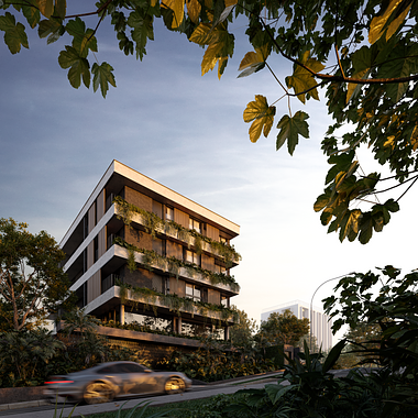 CGI - Klee Urban Habitat Building