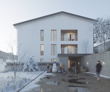 "Ipes - Ortisei social housing" Designed by abparchitetti and 2barchitetti 
