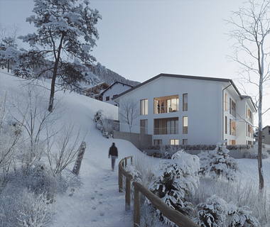 "Ipes - Ortisei social housing" Designed by abparchitetti and 2barchitetti 