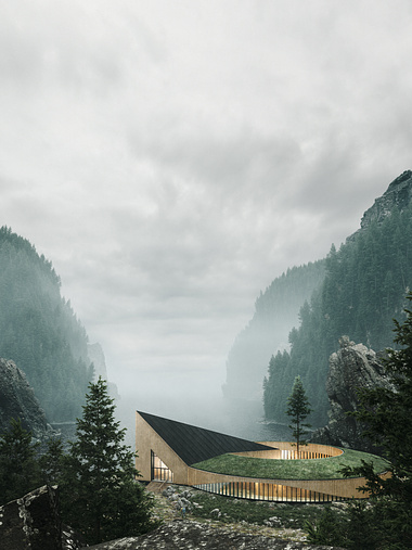 ​ArtWork-Exterior|Fjord Gallery|Render|Norway_01