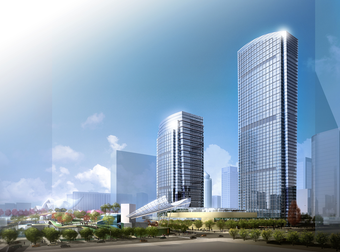 Beijing CBD Project Buildings Design | Kelvin Yung - CGarchitect ...